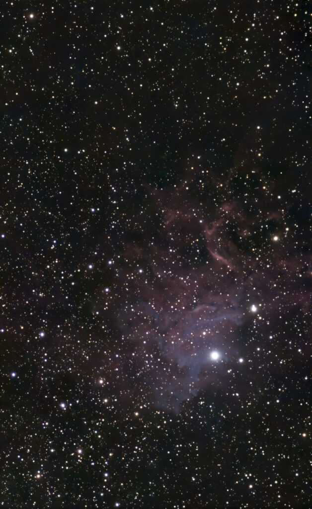 Caldwell 31 – Flammender Stern Nebel