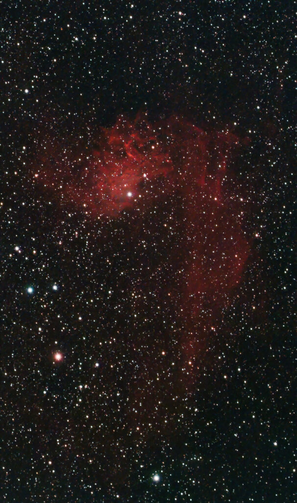 IC 405 – der Flammensternnebel