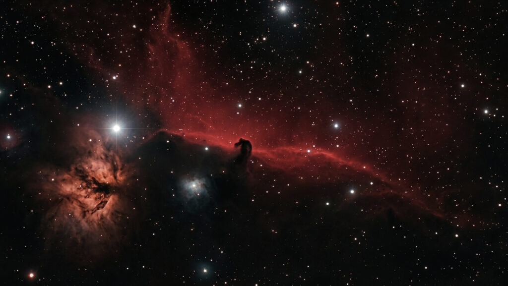 Barnard 33 – Pferdekopfnebel IC 434 mit dem Seestar S30 Pro