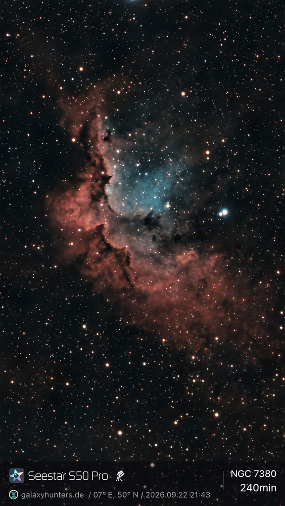 NGC 7380 – Wizard Nebula